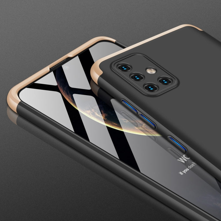 For Samsung Galaxy A51 GKK Three Stage Splicing Full Coverage PC Protective Case