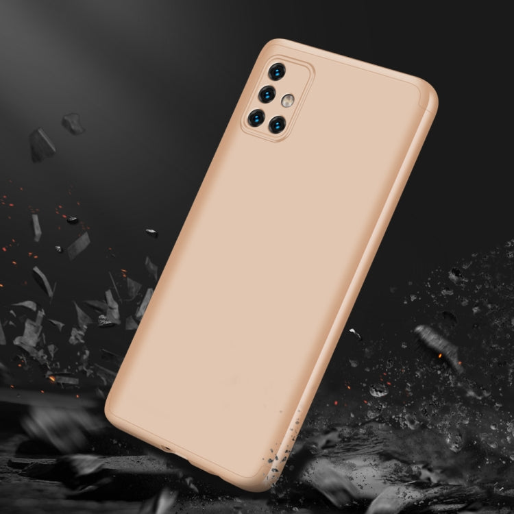 For Samsung Galaxy A51 GKK Three Stage Splicing Full Coverage PC Protective Case