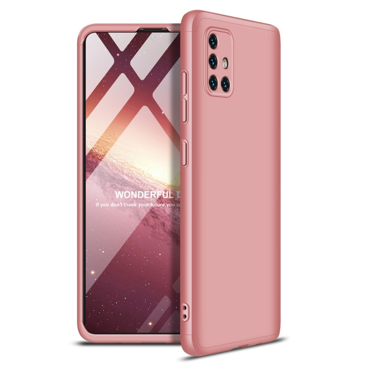 For Samsung Galaxy A51 GKK Three Stage Splicing Full Coverage PC Protective Case