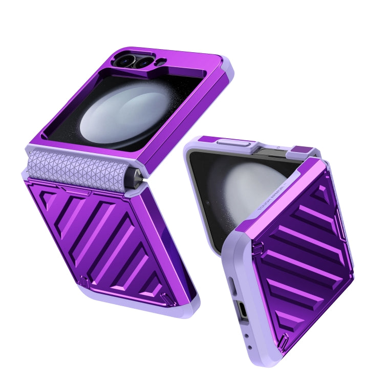 For Samsung Galaxy Z Flip3 5G 2 in 1 Color Contrast TPU Hybrid PC Phone Case