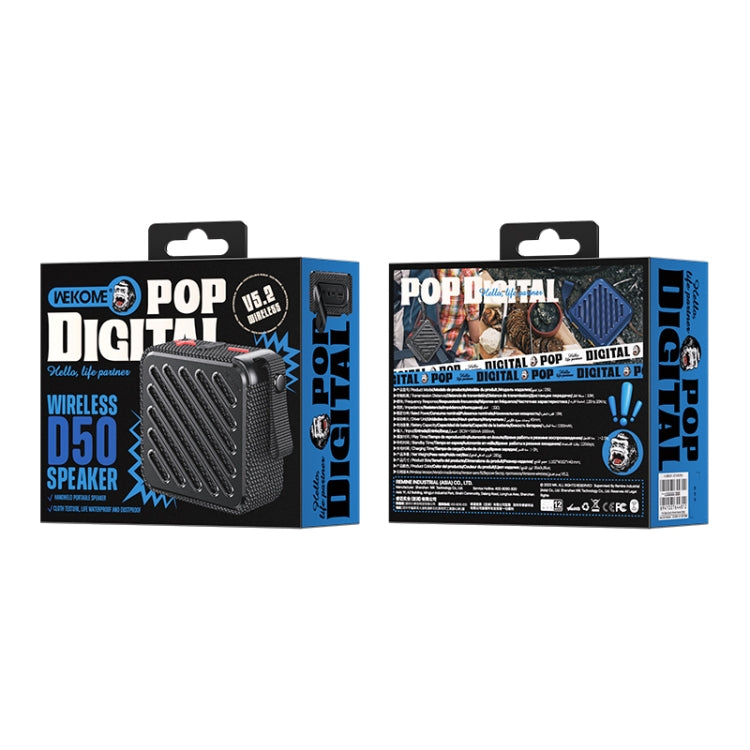 WK D50 Portable Mini Waterproof Bluetooth Speaker
