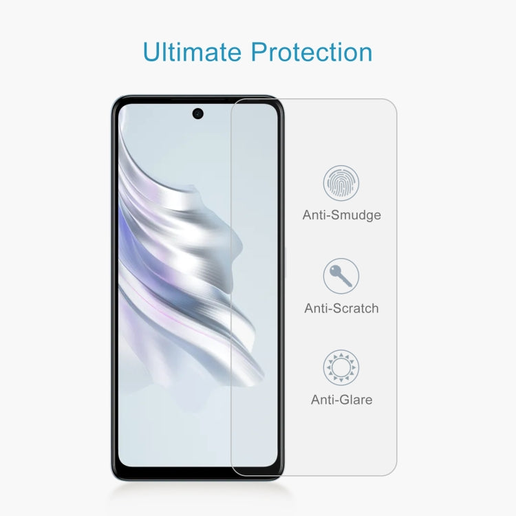 For Tecno Spark 20 Pro 5G 10pcs 0.26mm 9H 2.5D Tempered Glass Film