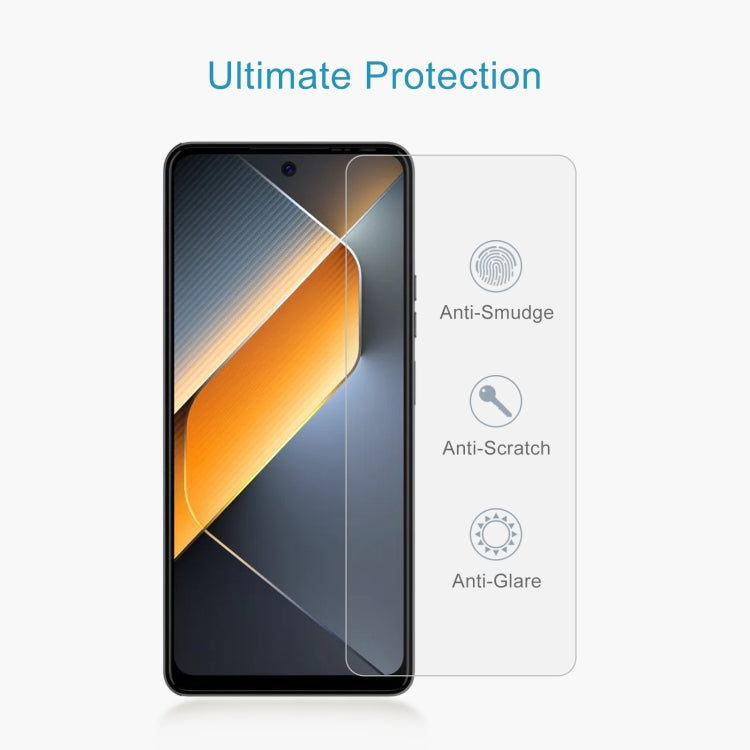 For Tecno Pova 6 Neo 5G 10pcs 0.26mm 9H 2.5D Tempered Glass Film