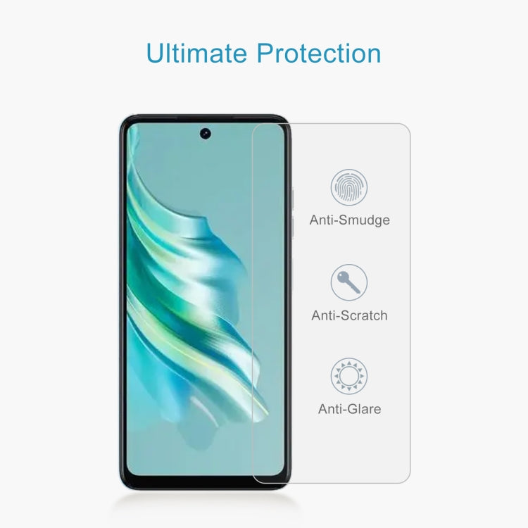 For Tecno Spark 30 10pcs 0.26mm 9H 2.5D Tempered Glass Film