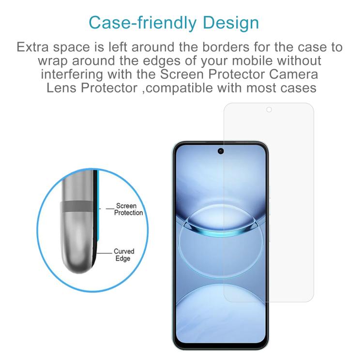 For Tecno Spark 30C 5G 10pcs 0.26mm 9H 2.5D Tempered Glass Film