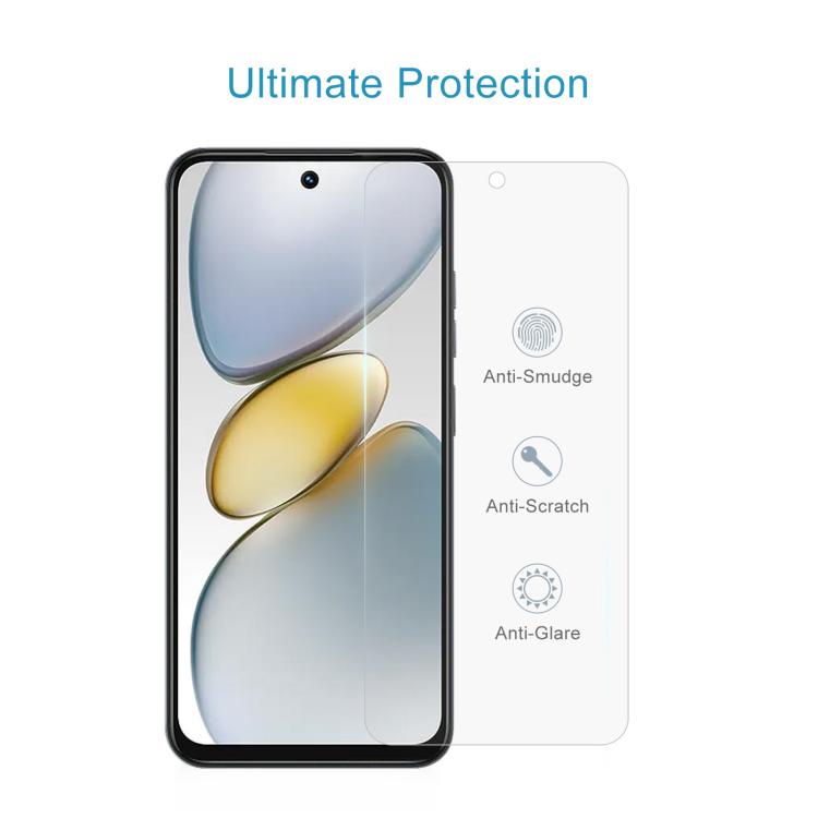 For Tecno Spark Go 1S 10pcs 0.26mm 9H 2.5D Tempered Glass Film