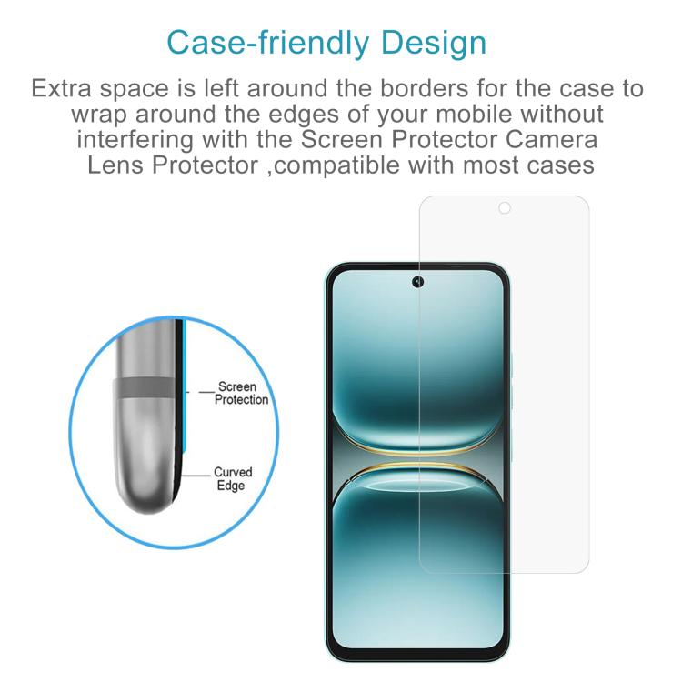 For Tecno Spark Go 2 4G 10pcs 0.26mm 9H 2.5D Tempered Glass Film
