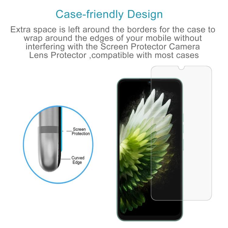 For Tecno Spark 40 5G 10pcs 0.26mm 9H 2.5D Tempered Glass Film