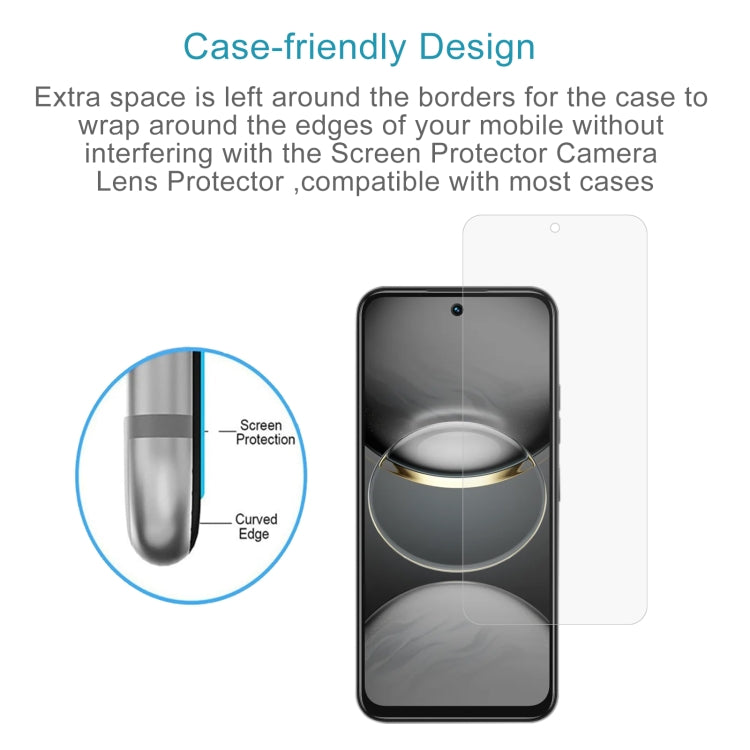 For Tecno Spark 30C 50pcs 0.26mm 9H 2.5D Tempered Glass Film