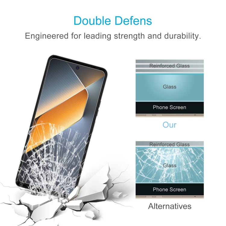 For Tecno Pova 6 Neo 5G 50pcs 0.26mm 9H 2.5D Tempered Glass Film