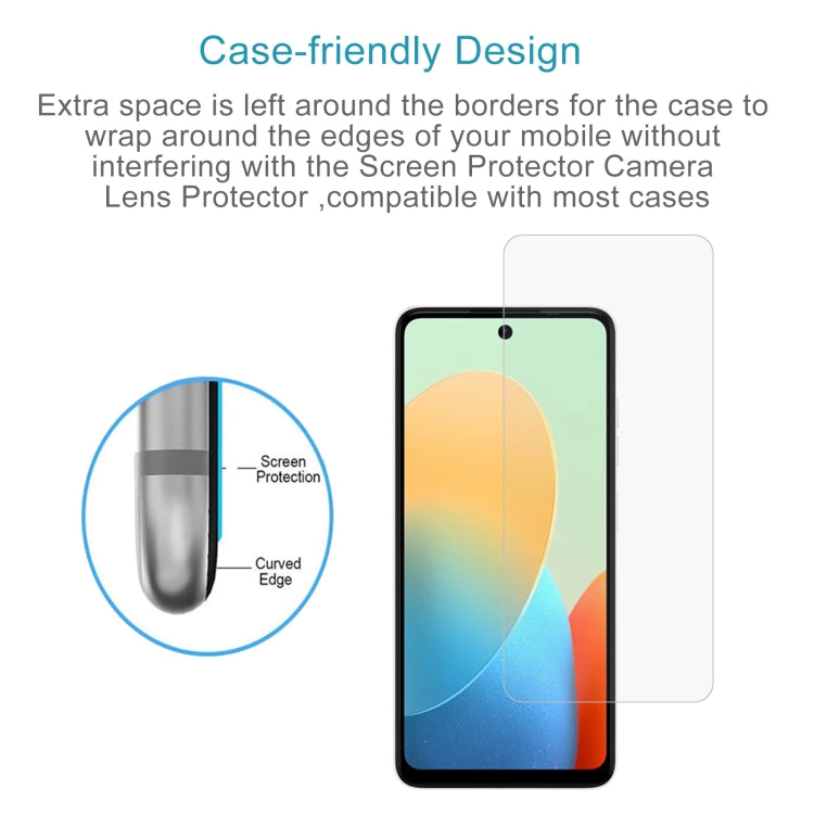 For Tecno Spark Go 2025 50pcs 0.26mm 9H 2.5D Tempered Glass Film