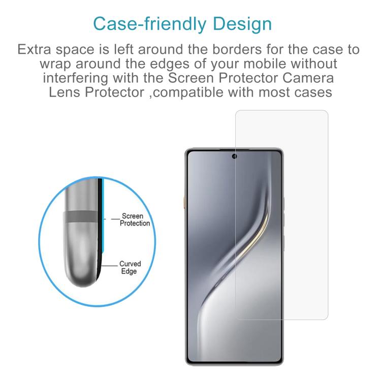 For Tecno Camon 40 50pcs 0.26mm 9H 2.5D Tempered Glass Film