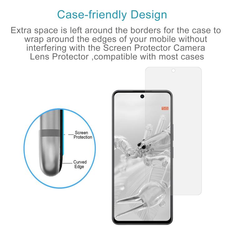 For Tecno Pova 7 5G 50pcs 0.26mm 9H 2.5D Tempered Glass Film