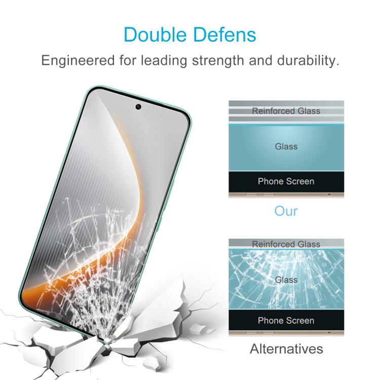 For Tecno Pova 7 Pro 5G 50pcs 0.26mm 9H 2.5D Tempered Glass Film