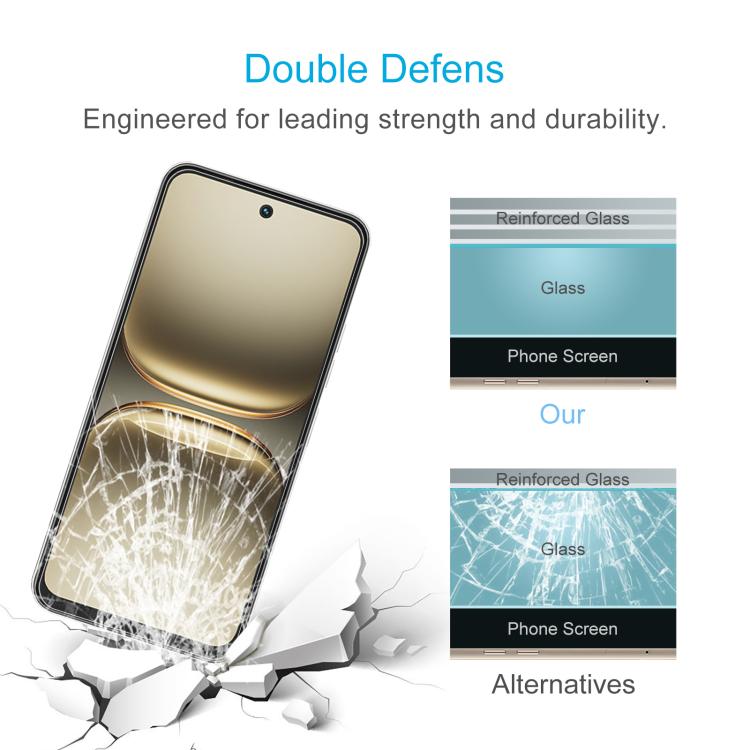 For Tecno Spark 40C 50pcs 0.26mm 9H 2.5D Tempered Glass Film