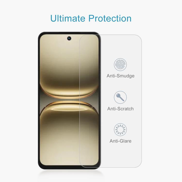 For Tecno Spark 50 4G 50pcs 0.26mm 9H 2.5D Tempered Glass Film
