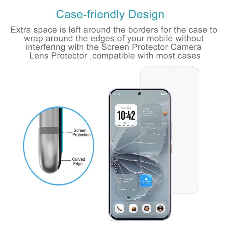 For Tecno Pova Curve 2 5G 50pcs 0.26mm 9H 2.5D Tempered Glass Film