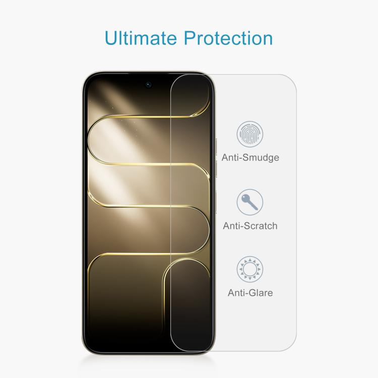 For Tecno Spark 50 5G 50pcs 0.26mm 9H 2.5D Tempered Glass Film