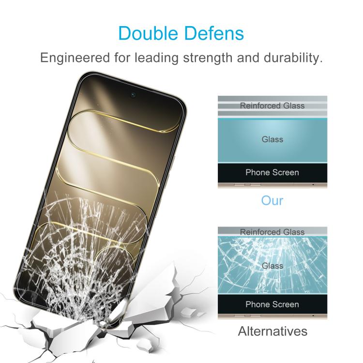 For Tecno Spark 50 5G 50pcs 0.26mm 9H 2.5D Tempered Glass Film