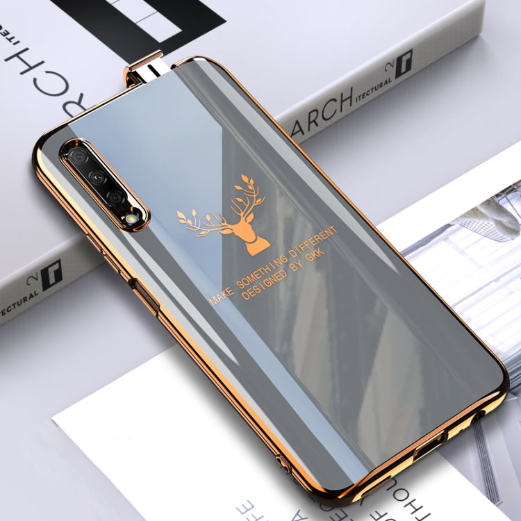 For Huawei P smart 2020 GKK PC + Solid Color Plating Protective Case