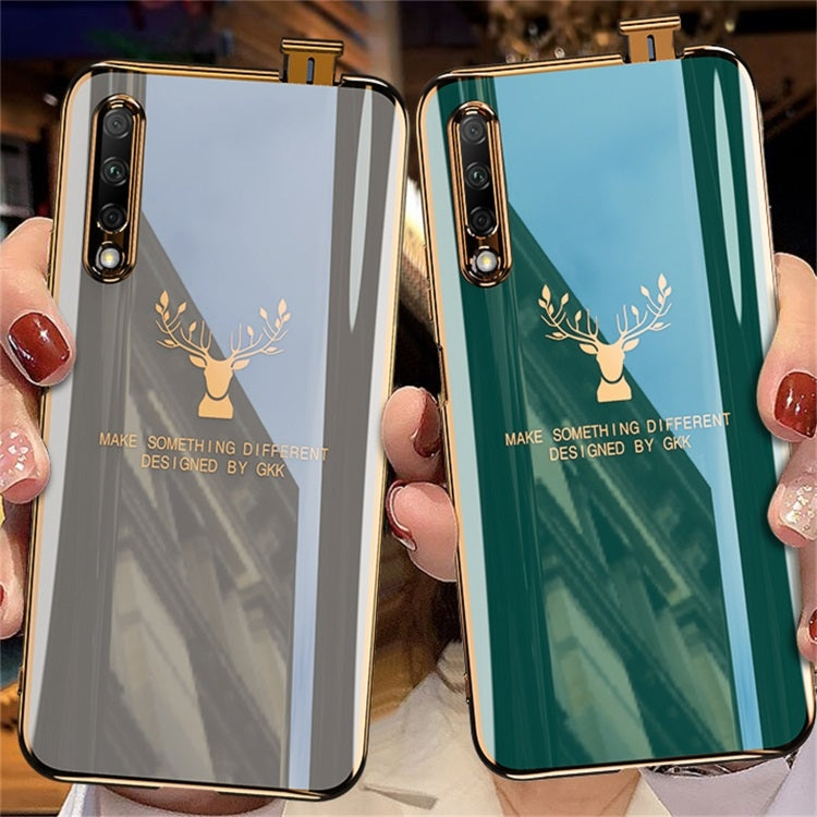 For Huawei P smart 2020 GKK PC + Solid Color Plating Protective Case