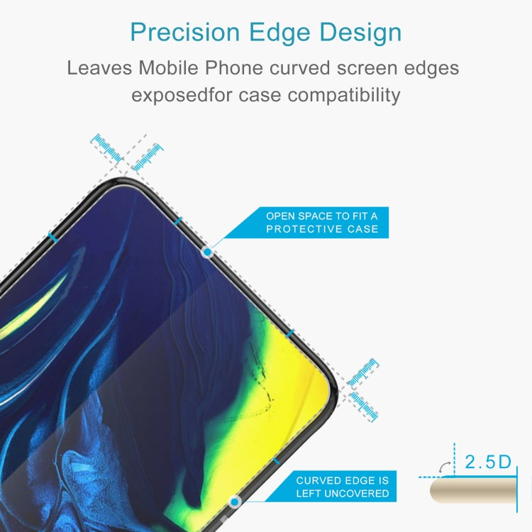 For Samsung Galaxy A82s 50pcs 0.26mm 9H 2.5D Tempered Glass Film