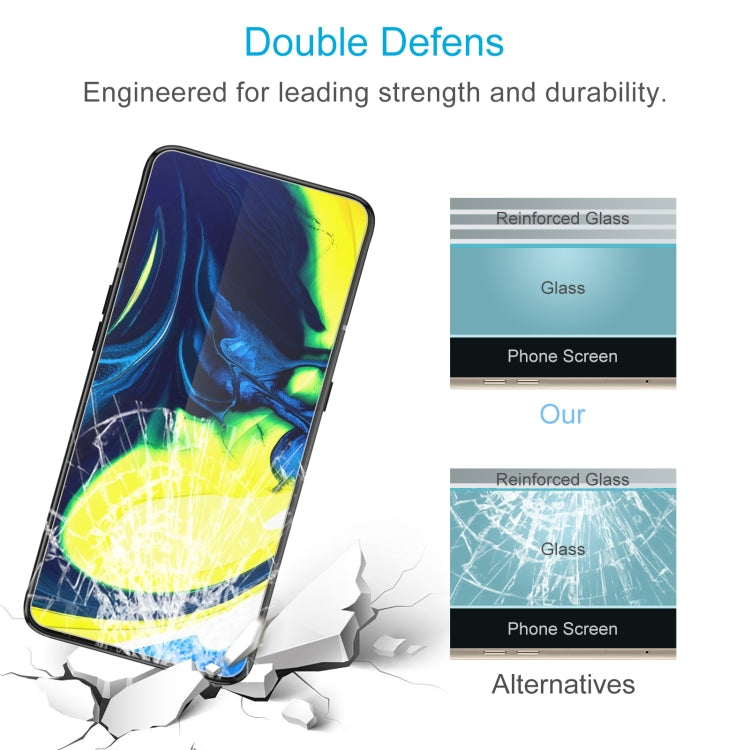 For Samsung Galaxy A82s 50pcs 0.26mm 9H 2.5D Tempered Glass Film