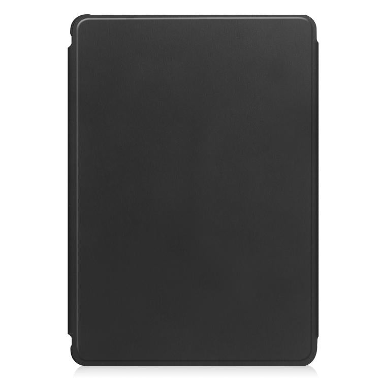 For Samsung Galaxy Tab A11+ 360 Rotation Transparent Smart Leather Case