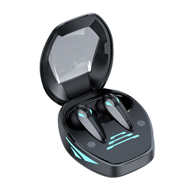 TG09 HIFI Level Noise Reduction Bluetooth 5.3 Gaming Earphones(Black)