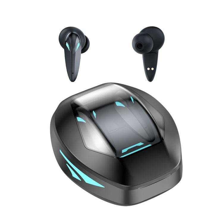 TG09 HIFI Level Noise Reduction Bluetooth 5.3 Gaming Earphones(Black)