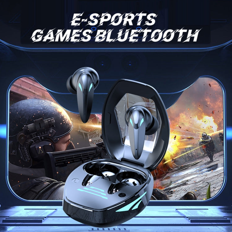 TG09 HIFI Level Noise Reduction Bluetooth 5.3 Gaming Earphones(Black)