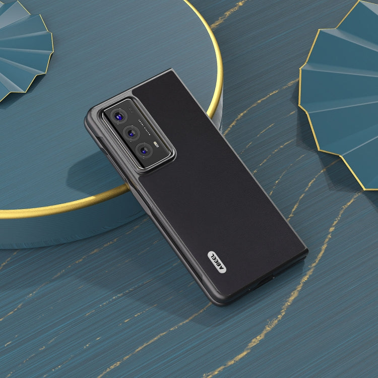 For Honor Magic V2 Haze Texture PU Phone Case