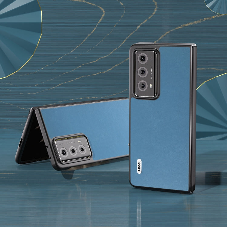 For Honor Magic V2 Haze Texture PU Phone Case