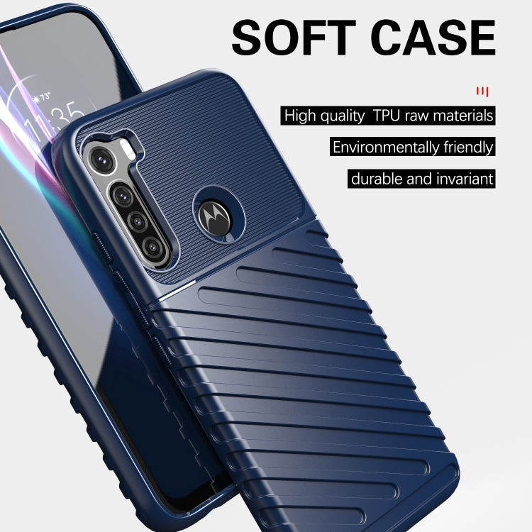 For Motorola Moto One Fusion Plus Thunderbolt Shockproof TPU Protective Soft Case