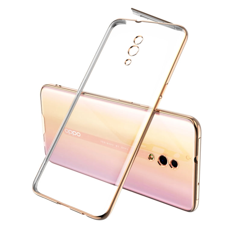 For OPPO Reno GKK Phantom TPU + Plating Protective Case
