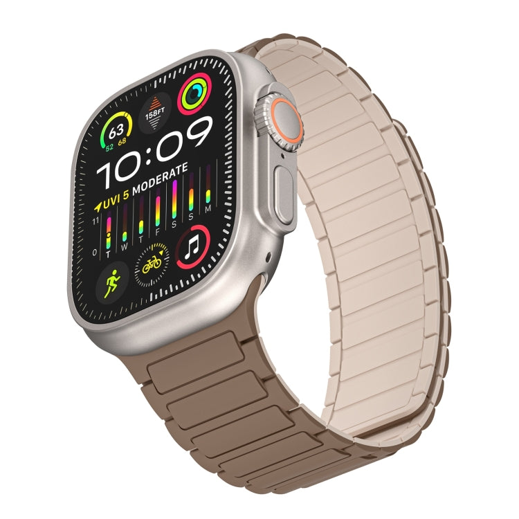 For Apple Watch Series 5 40mm Magnetic Loop Silicone Watch Band
