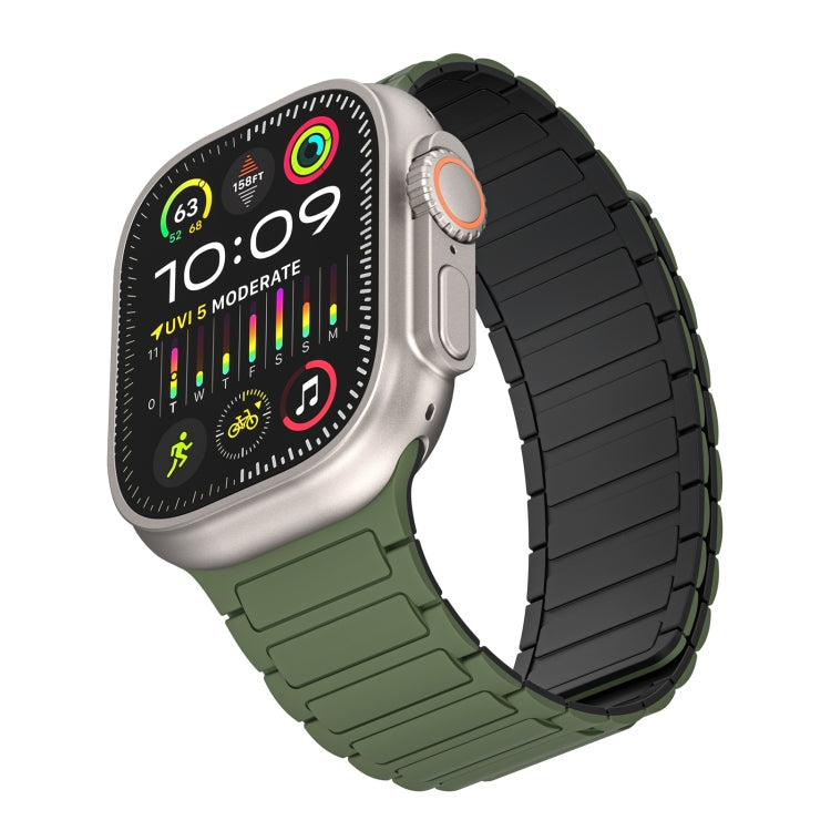 For Apple Watch Series 4 40mm Magnetic Loop Silicone Watch Band
