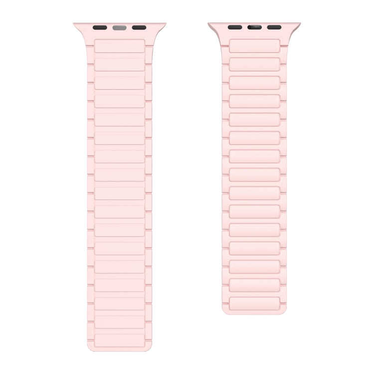 For Apple Watch Series 3 42mm Magnetic Loop Silicone Watch Band
