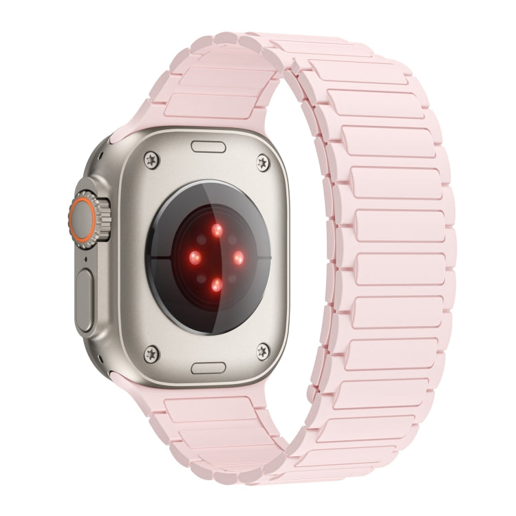 For Apple Watch Series 2 38mm Magnetic Loop Silicone Watch Band