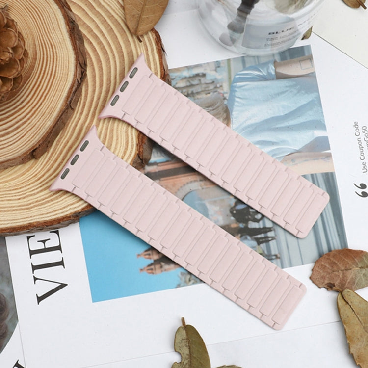 For Apple Watch 38mm Magnetic Loop Silicone Watch Band