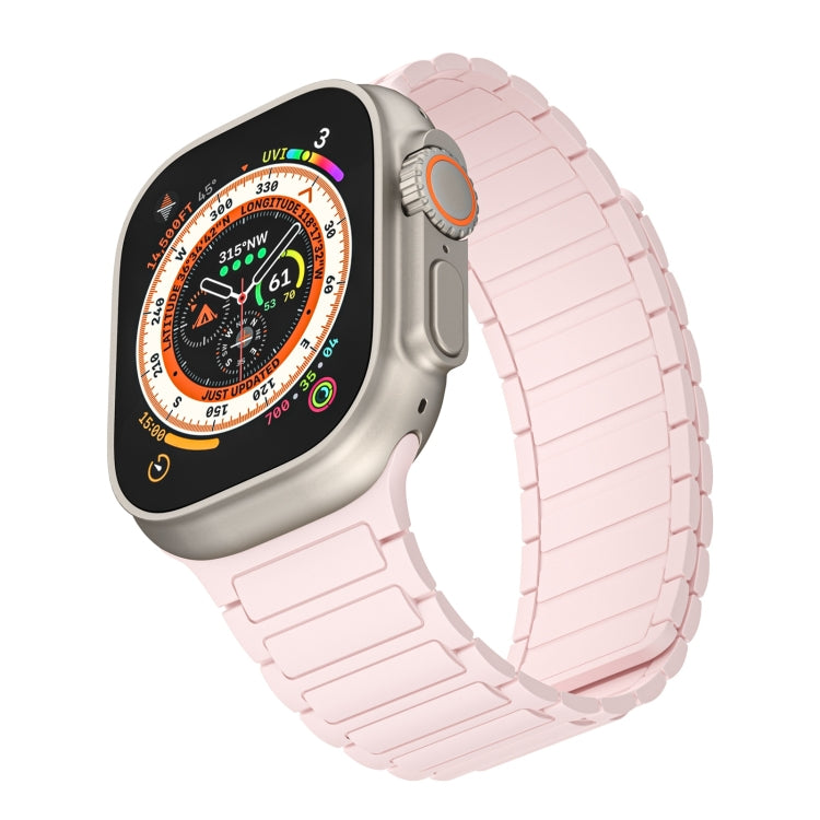 For Apple Watch SE 2023 40mm Magnetic Loop Silicone Watch Band