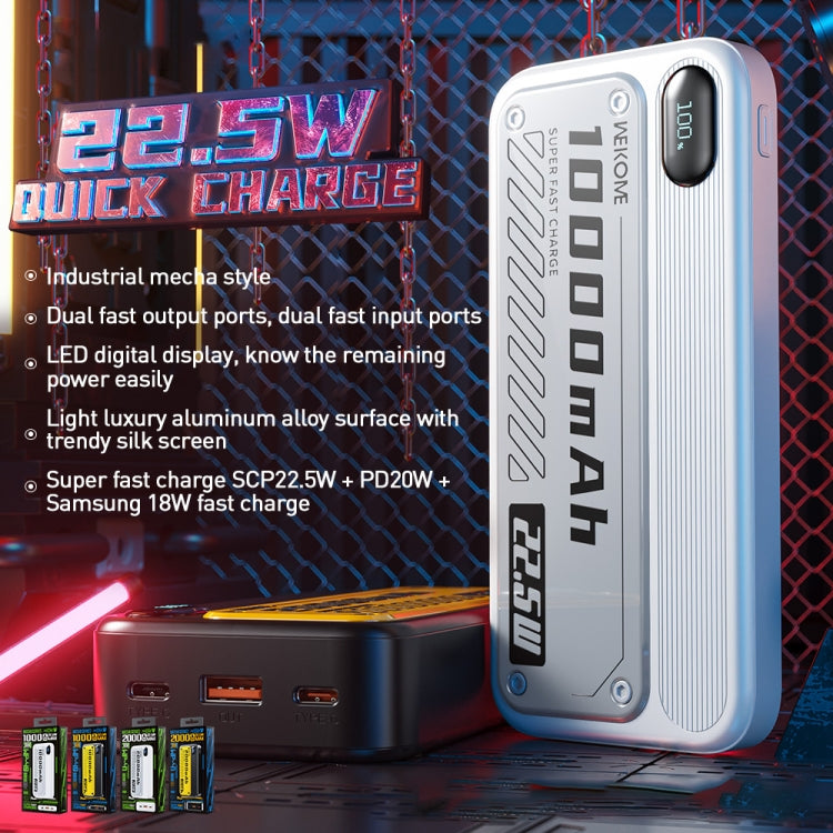 WK WP-40 22.5W 10000mAh Super Fast Charging Power Bank
