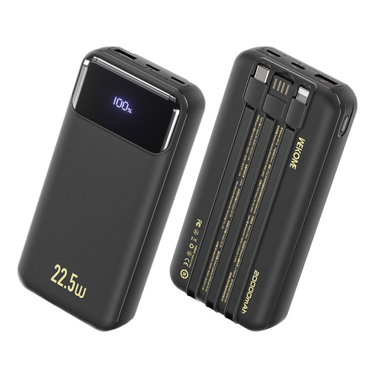 WK WP-22 22.5W 20000mAh Super Fast Charging Power Bank with Cable