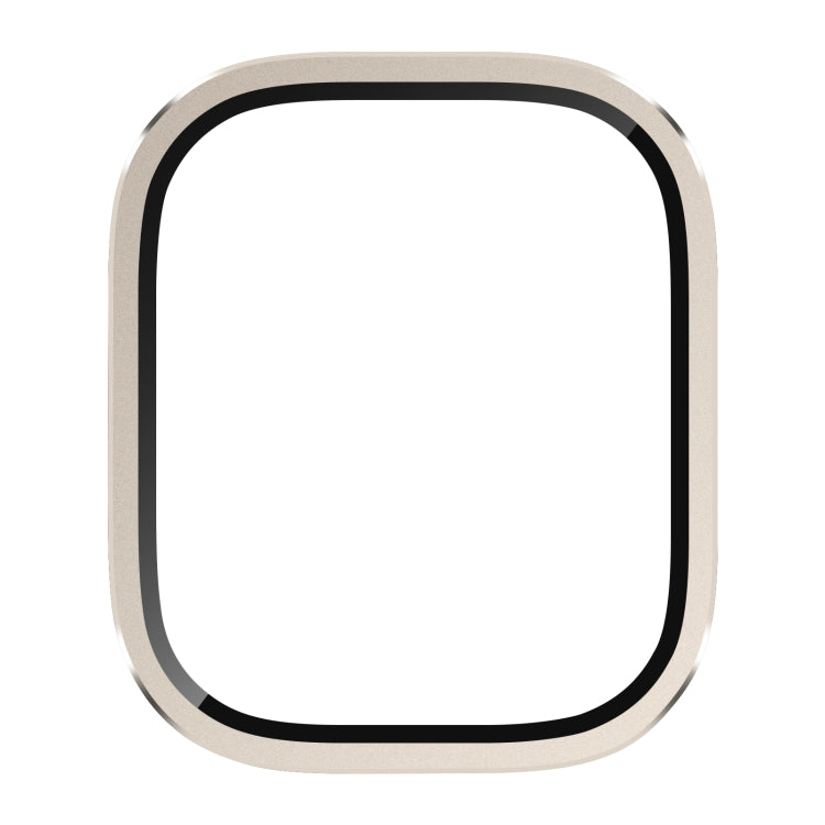 For Apple Watch Ultra 49mm Aluminum Alloy Frame Integrated Tempered Film