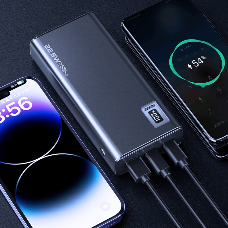 WK WP-06 22.5W 20000mAh Super Fast Charging Power Bank(Tarnish)