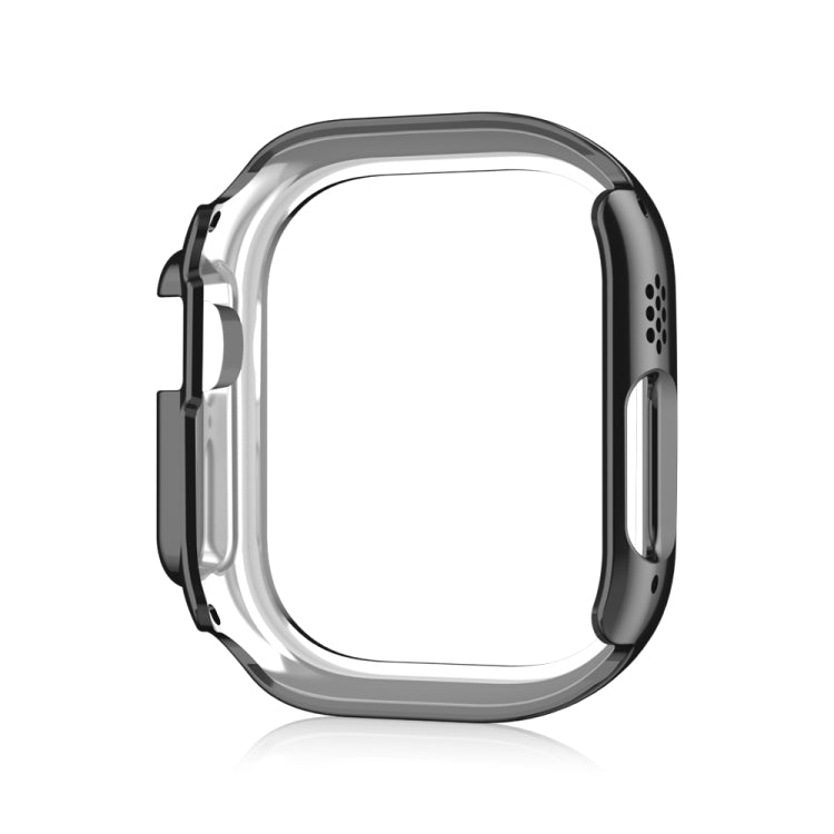 For Apple Watch Ultra 2 / Ultra 49mm Double Row Diamond Hollow PC Watch Case