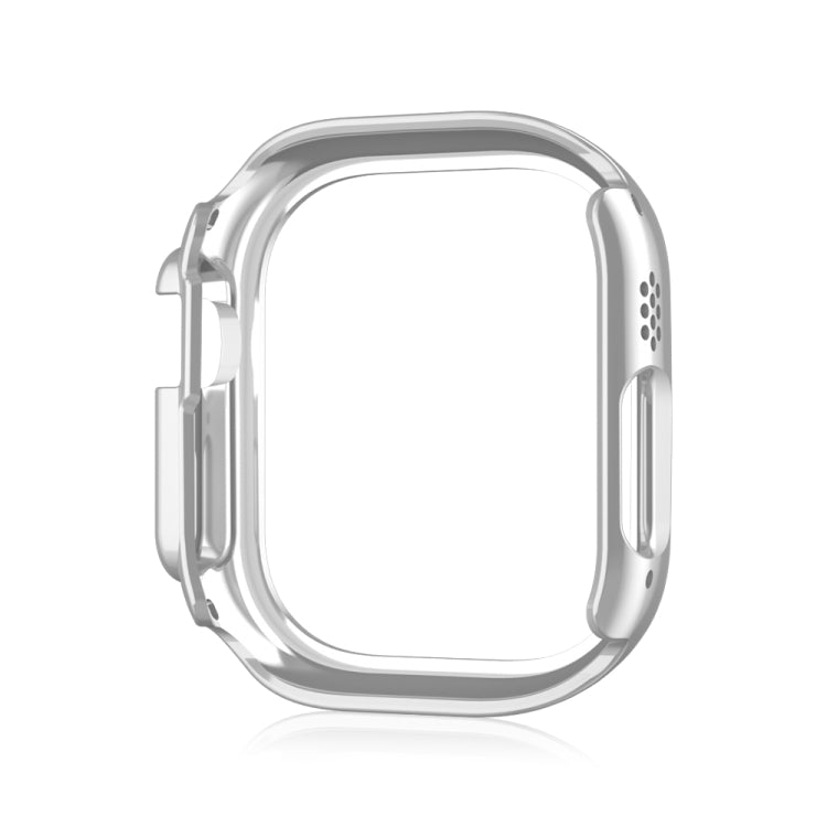 For Apple Watch Ultra 2 / Ultra 49mm Double Row Diamond Hollow PC Watch Case