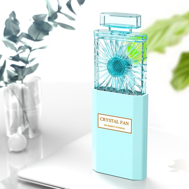 Perfume Shape Portable Fan Hidden Blade Fan