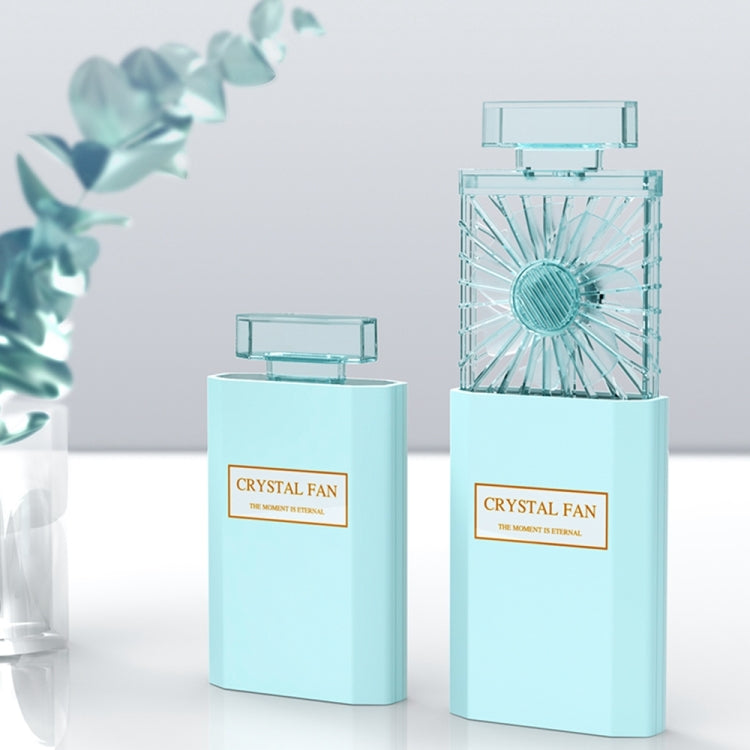 Perfume Shape Portable Fan Hidden Blade Fan