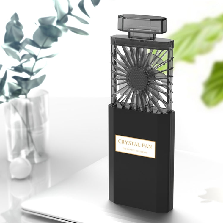 Perfume Shape Portable Fan Hidden Blade Fan